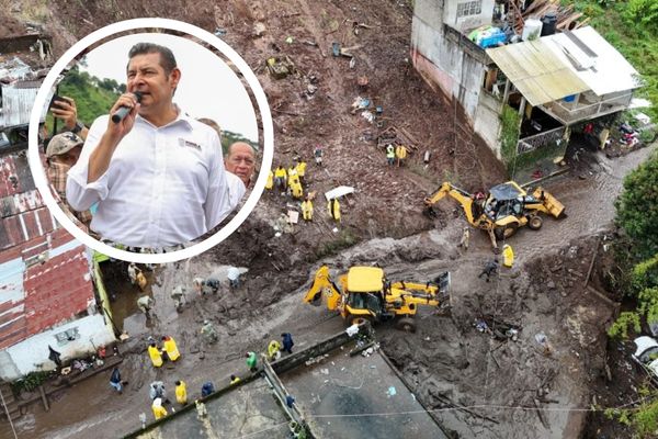 Solicitó el préstamo o renta de 30 camiones de volteo y 30 retroexcavadoras para poder retirar lodo y escombros en 23 municipios afectados