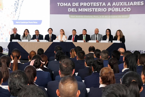 Fortalece la FGE su capacidad operativa con la incorporación de 143 nuevos Auxiliares del Ministerio Público