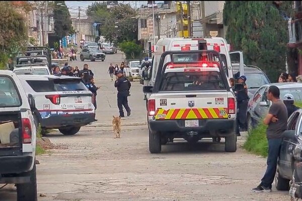 Tras el reporte de vecinos por la riña, autoridades de Xochimehuacan y estatales acudieron al sitio, y encontraron a cuatro personas heridas