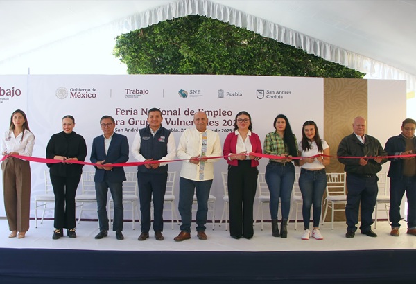 Gobierno de Puebla impulsa inclusión laboral en San Andrés Cholula