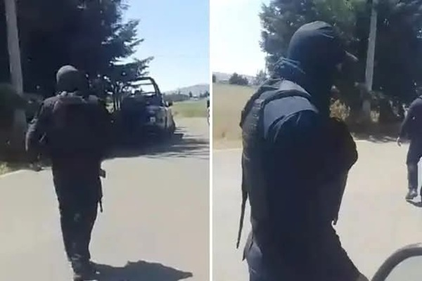 Grupo de encapuchados ligados a familia González Vieyra impide a FGE Puebla diligencias en Tlachichuca