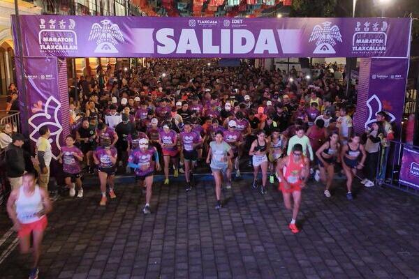 Se realizó el Medio Maratón Internacional Tlaxcallan y las carreras de 5 y 10K, donde se disfrutó de la fiesta anual deportiva