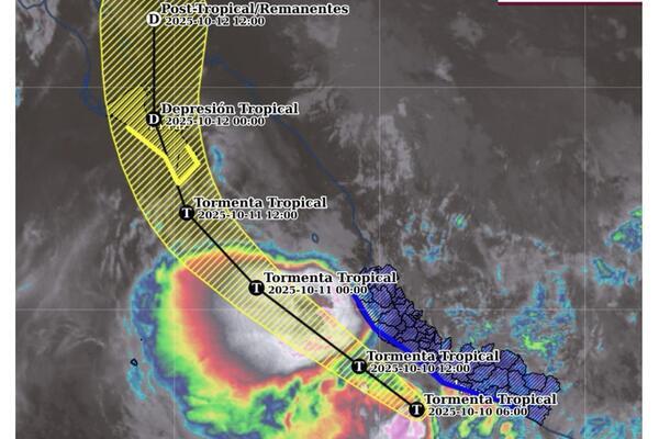 En Puebla capital, se prevén chubascos con lluvias puntuales fuertes, con acumulados de entre 15 a 25 mm, y posibles descargas eléctricas