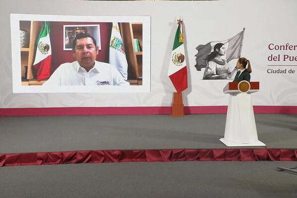 Armenta informó que el número de comunidades incomunicadas disminuyó de 77 a solo 13, tienen comunicación en sus cabeceras municipales