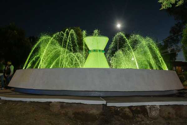 Pepe Chedraui Budib inauguró la revitalización de la fuente del Parque Rómulo O’Farril Silva a través de la estrategia Fuentes que Brillan