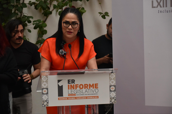 La coordinadora estatal de Movimiento Ciudadano, Fedrha Suriano, dejó ver que no es momento de “futurear” sobre el lugar que ocupará en 2027