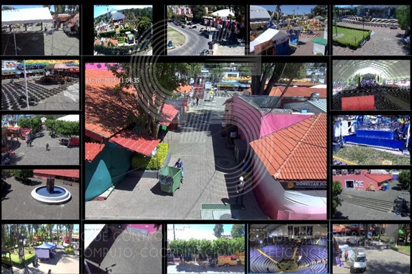 Inicia operativo de coordinación y videovigilancia del C5i en la feria de Tlaxcala 2025