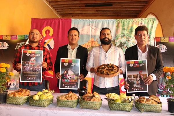 Invitan al Festival Miccailhuitl 2025 en Libres, del 28 de octubre al domingo 2 de noviembre