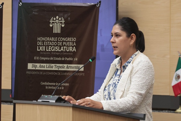 La diputada Ana Lilia Tepole presentó un exhorto para implementar un sistema digital de protección a mujeres