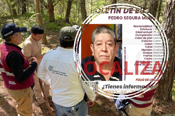 Lluvias en Puebla Sube a 23 la cifra de fallecidos; localizan sin vida a Pedro Segura Muñoz en Tetela de Ocampo