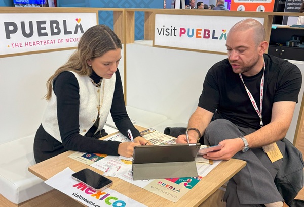 Puebla destaca en la feria turística más importante de Francia