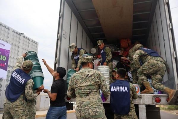 Puebla, estado que ha atendido inmediatamente la contingencia
