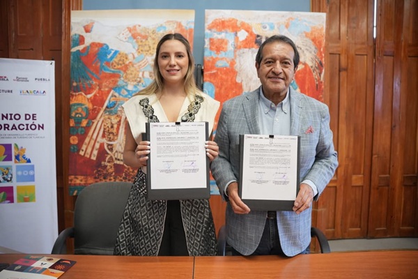 Puebla y Tlaxcala firman convenio de colaboración en materia turística