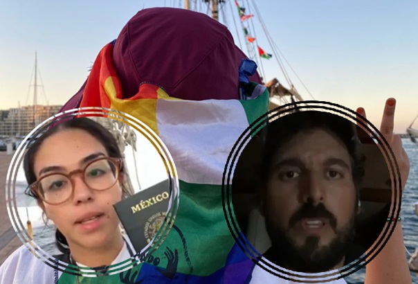 SRE confirma que autoridades israelíes interceptaron a tres mexicanos en la Flotilla Global Sumud rumbo a Gaza con ayuda humanitaria