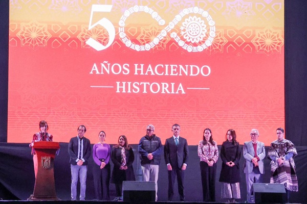 Terminan actividades por los 500 años de la Fundación de la Ciudad de Tlaxcala