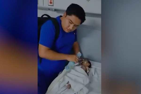 Personal del Hospital Rural del IMSS en La Ceiba solicitaron ayuda para la bebé al fallar los equipos de soporte vital por el corte de luz