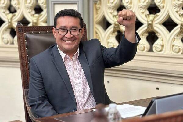 Pavel Gaspar se convirtió en el nuevo presidente de la Jugocopo del Congreso del Estado, en sustitución de Laura Artemisa García Chávez