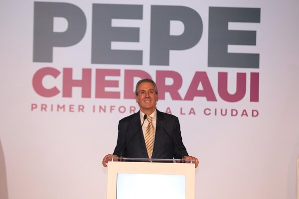 En su discurso de Informe de Gobierno, Chedraui hizo hincapié en que "hoy es tiempo de Puebla" porque la ciudad reclama la atención negada