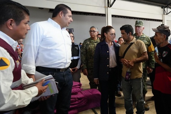 Sheinbaum ya estuvo en los municipios de Huauchinango y Xicotepec de Juárez el pasado domingo 12 de octubre, donde anunció diversos apoyos