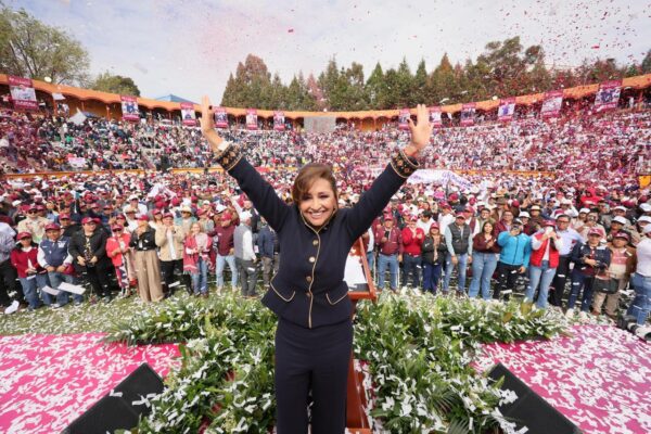 Lorena Cuéllar celebra cuatro años del triunfo de la 4T en Tlaxcala; afirma que ha transformado el estado
