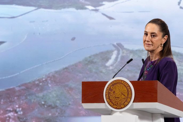 La Línea K del Tren Interoceánico tiene un avance general del 87.68 por ciento y concluirá en junio de 2026, anunció Claudia Sheinbaum