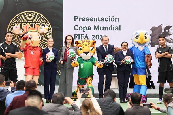 La mandataria resaltó que México está listo para recibir la Copa Mundial FIFA 2026, con la que se esperan 5.5 millones de visitantes