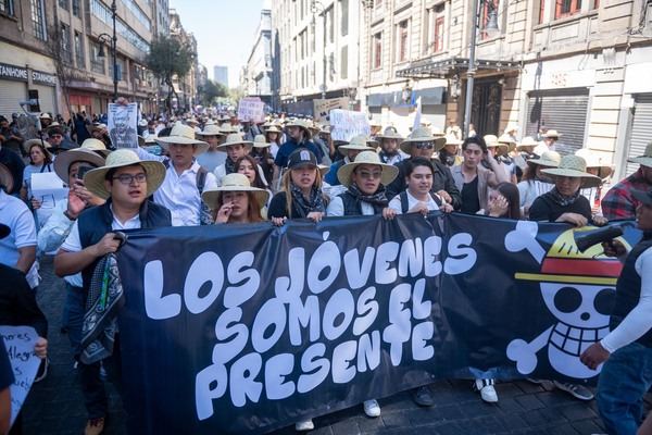 La "Generación Z" empezará su concentración a las 11:00 de la mañana en el Ángel de la Independencia y llegarán al Zócalo de la CDMX