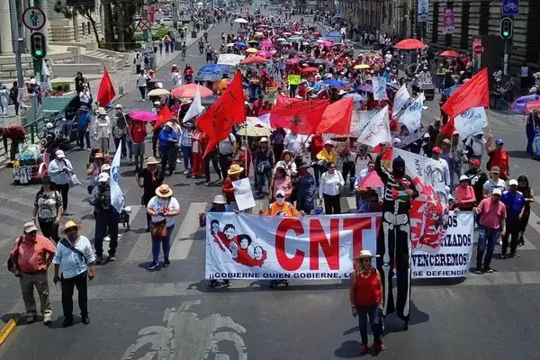 Maestros de la CNTE realizarán un paro a partir de este jueves 13 de noviembre para demandar el cumplimiento de diversos acuerdos