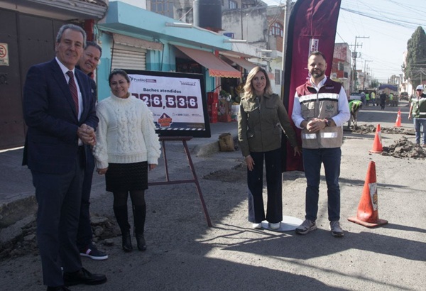 Ayuntamiento de Puebla invierte 154.3 mdp para tapar más de 200 mil baches en la capital