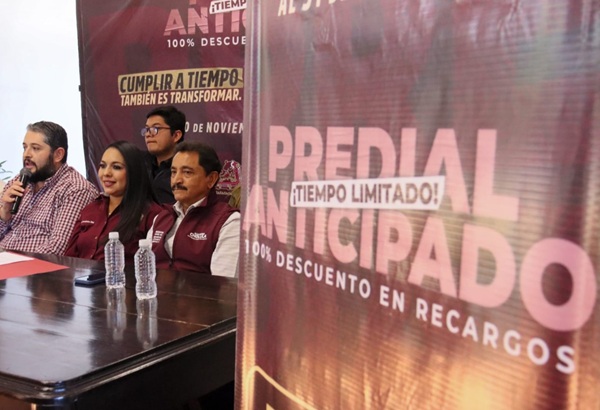 Ayuntamiento de San Pedro Cholula lanza descuentos por pago del impuesto Predial anticipado