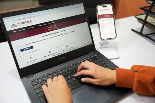 Ayuntamiento de Tlaxcala incorpora pago en línea del impuesto predial