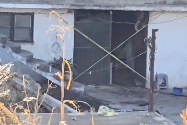 Se registró el fallecimiento de un masculino en su domicilio en el barrio de Monterrey, Texoloc, en el estado de Tlaxcala, por un incendio