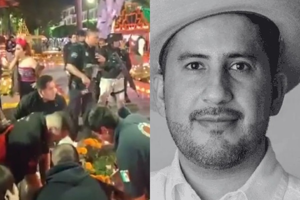 Carlos Manzo fue asesinado en un evento sin seguridad reforzada, reconoce Gabinete de Seguridad