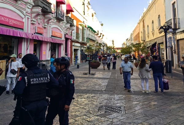 Centro Histórico de Puebla se mantiene libre de comercio ambulante durante El Buen Fin