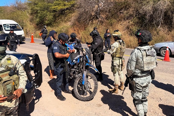 Desarrollan Policías Estatales de Puebla y Guerrero operativo en zonas limítrofes