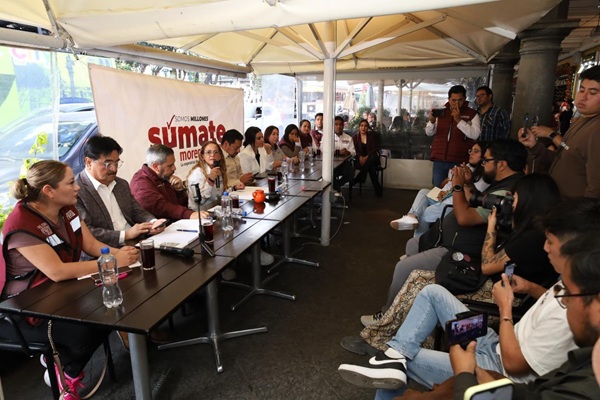 Diputados, diputadas y dirigencia de Morena se suman a acusación de Armenta contra el PAN sobre violencia en marcha