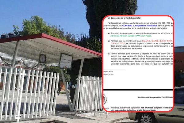 "A pesar de la indicación del juez, el CAM no aceptó a los niños y los envían al turno vespertino", dijo una de las madres afectadas