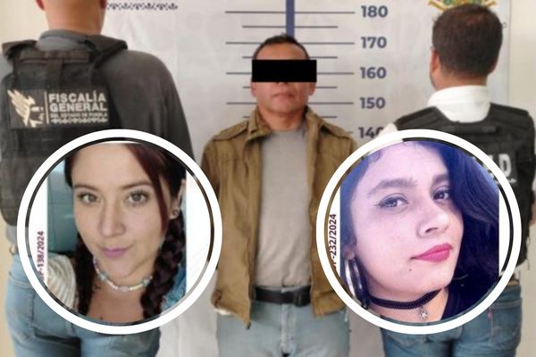 Aprehendieron a Alejandro N. por su posible participación en la desaparición de María Fernanda N. y Diana Estrella N. en la ciudad de Puebla