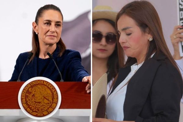 "La esposa del alcalde, hoy alcaldesa de Uruapan no está pasando por un momento fácil" refirió Sheinbaum sobre Grecia Quiroz