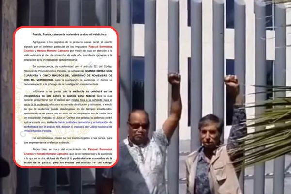 La parte que acusa a los pobladores, pidió un mes más de investigación, pero la defensa legal de Renato y Pascual se negó a ello