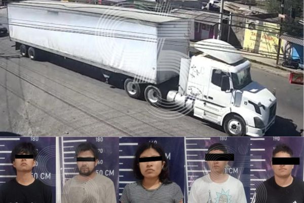 El C5i de Tlaxcala activó un operativo tecnológico para rastrear el tractocamión y fue mediante videovigilancia que localizaron la unidad