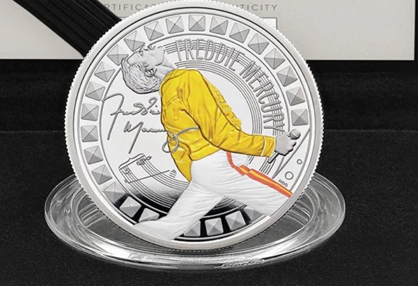 Freddie Mercury recibe homenaje en una moneda conmemorativa de la Real Casa de la Moneda británica