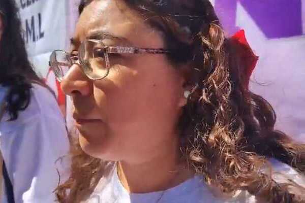 Andrea Lezamainformó que este martes esta programada la audiencia para revisar el cambio de medidas cautelares de su agresor, Ricardo N.