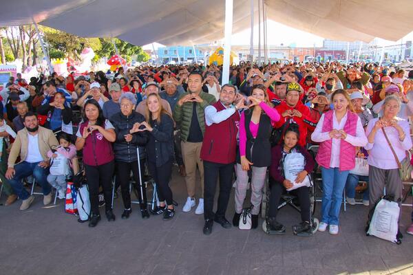 Shamy Spezia destacó que la entrega de mil 500 despensas está dirigida a sectores que requieren un acompañamiento cercano y constante