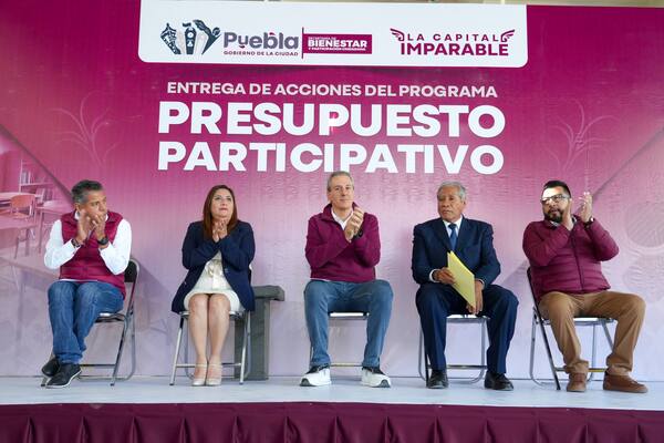 Chedraui Budib encabezó la entrega y acciones del Programa Presupuesto Participativo en la Escuela Secundaria Gustavo Díaz Ordaz No. 10