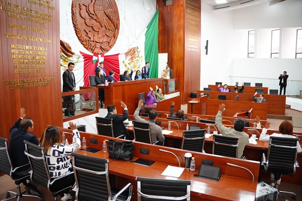 LXV Legislatura del Congreso del Tlaxcala aprueban por unanimidad la Ley de Ingresos 2026