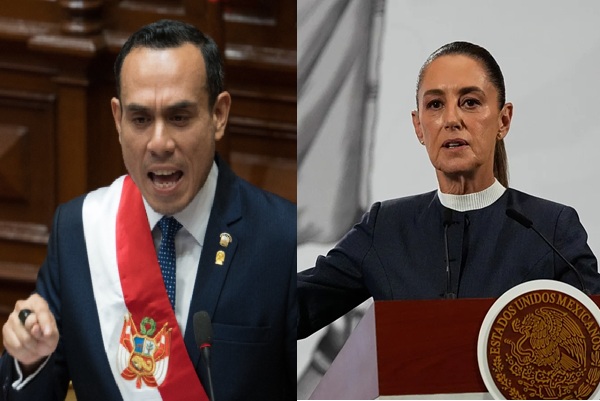 México descalifica resolución del Congreso de Perú que declara persona non grata a Sheinbaum