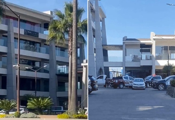 Mujer muere al caer desde el cuarto piso de Plaza Paseo del Sur, ubicada a un costado de la Vía Atlixcáyotl