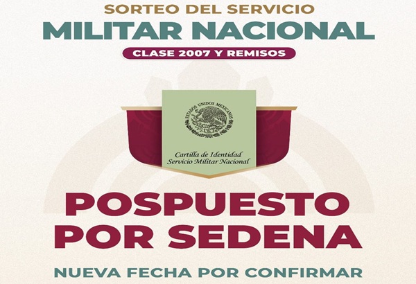 Pospone SEDENA sorteo del servicio militar nacional en Tlaxcala capital