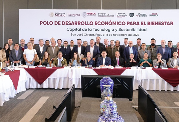 Puebla, primer estado, que completa tarea de cubrir polígono